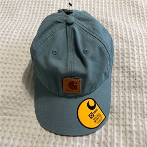 Carhartt Canvas Cap Hat Adjustable One Size NWT Logo Patch Workwear( unisex)